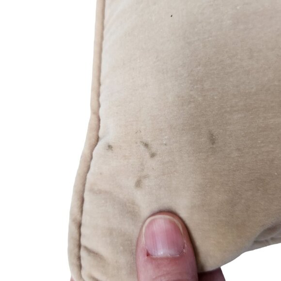 Vintage 90s Loie 13"x13" 100% Wool Needlepoint Pillow Garden Flower Birds - Picture 8 of 12